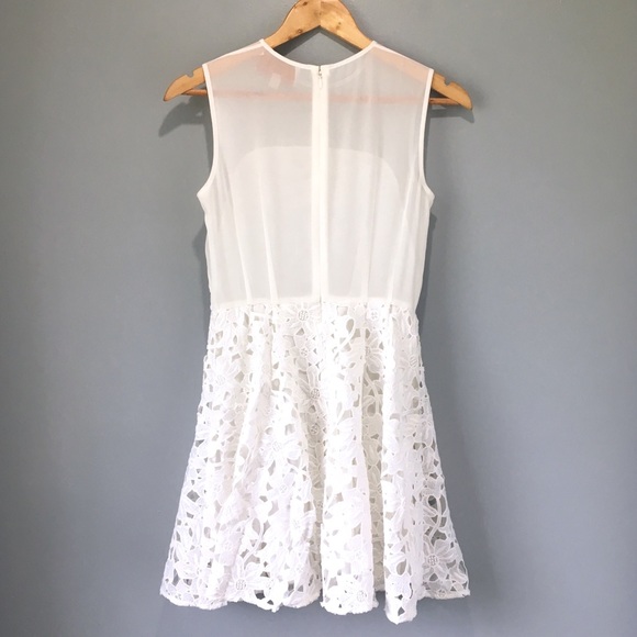Keepsake The Label Fit & Flare ‘Reach for the Sun’ White Lace Dress - Picture 7 of 8